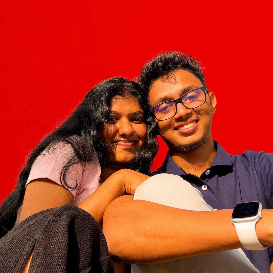 Levi and Chami, co-founders of QuidEdge